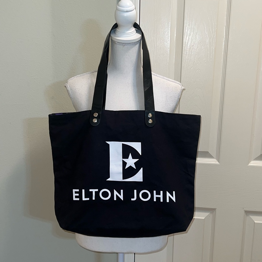 Elton John Tote Bag